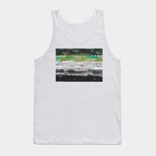 Aromantic Flag Collage Tank Top